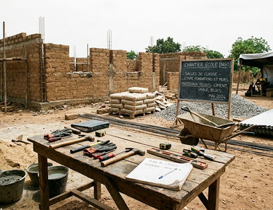 Image showing chantier