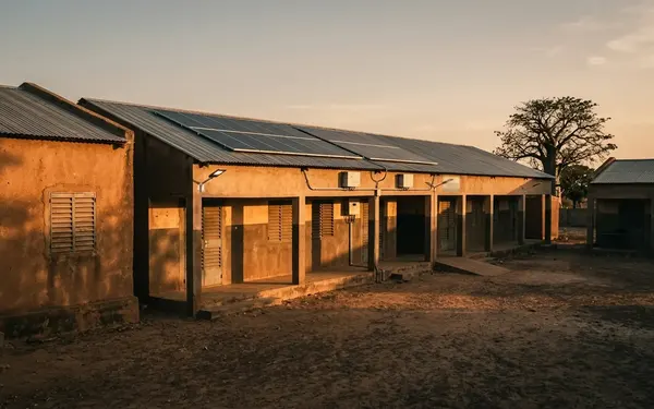 Étude de cas : rénovation énergétique et éclairage solaire d'une école au Burkina Faso