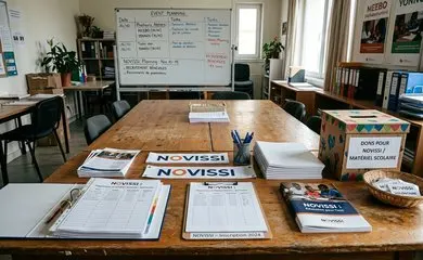 Visualisation des programmes éducatifs NOVISSI, MEEBO et YONNOU